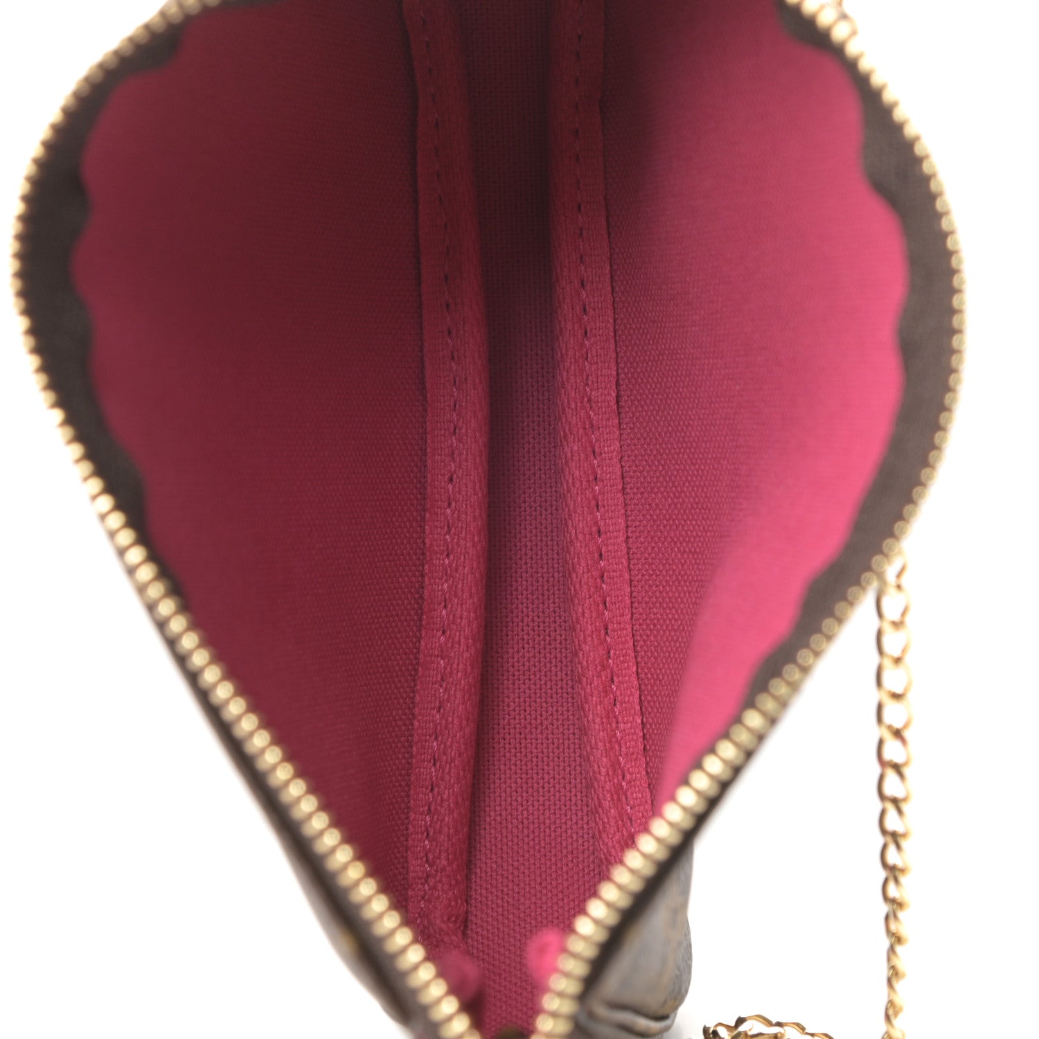 Louis Vuitton Monogram 2020 Christmas Animation Roller Coaster Mini Pochette Accessories Pivoine 5 of 7