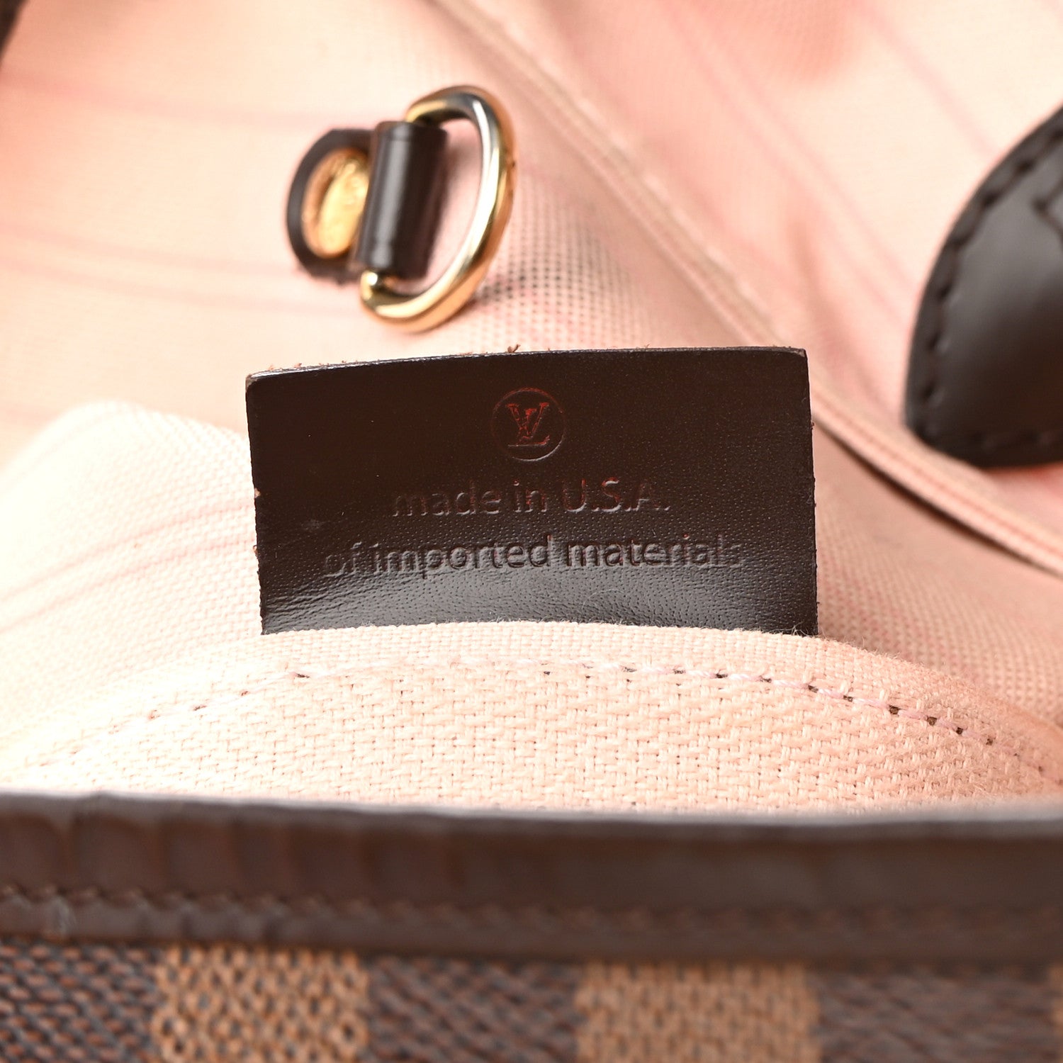 Louis Vuitton Damier Ebene Neo Neverfull MM Rose Ballerine 8 of 26