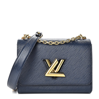 Louis Vuitton Epi Twist Shoulder Bag MM Indigo 1 of 14