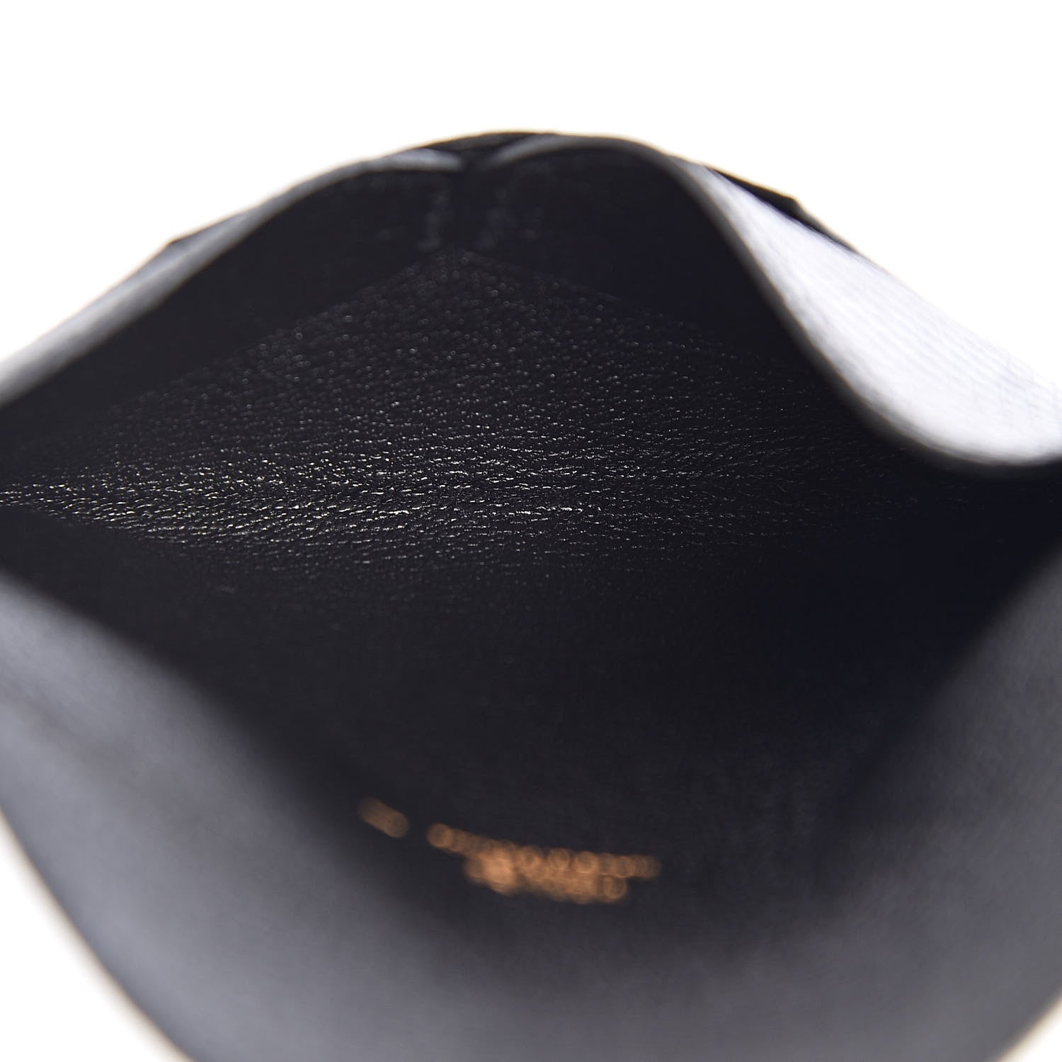 Hermes Lizard Niloticus Envelope Pouch Black 5 of 6