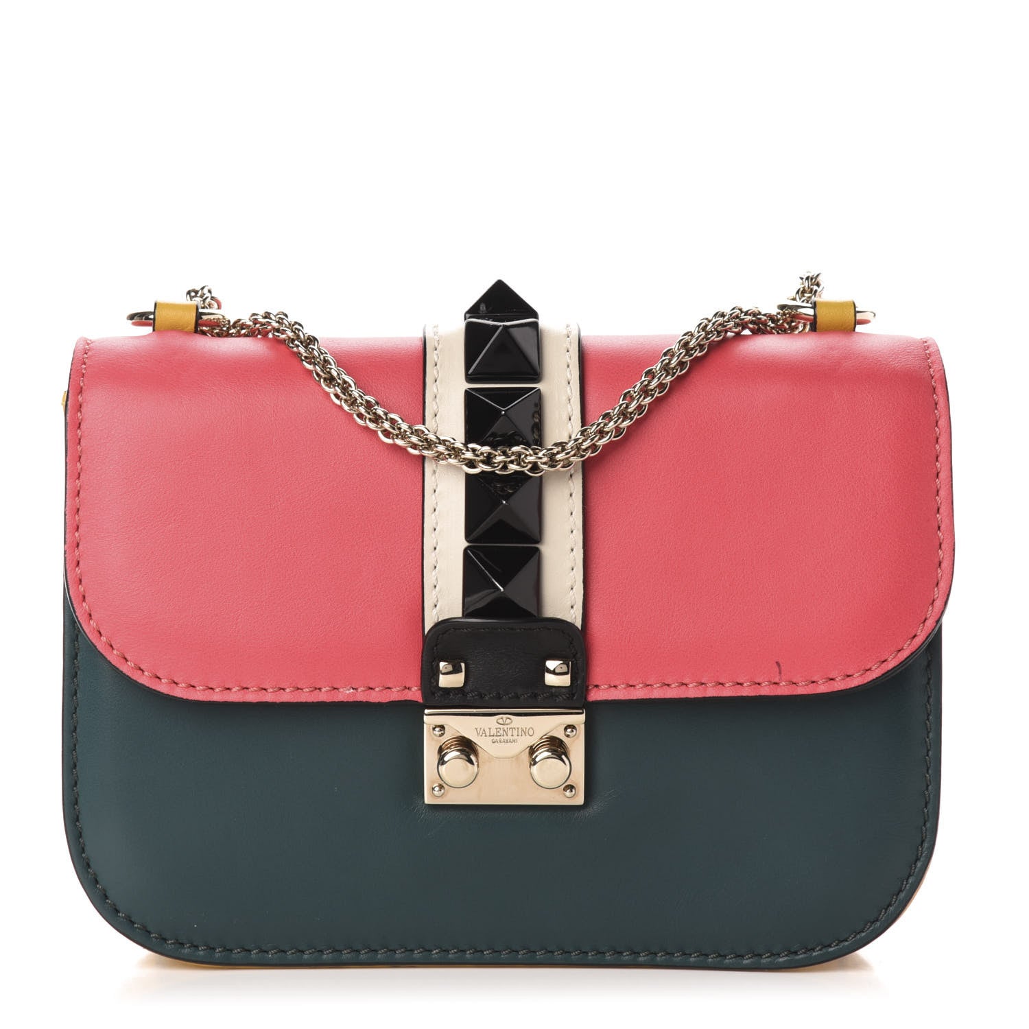 Valentino Garavani Vitello Small Glam Lock Rockstud Flap Multicolor 1 of 12
