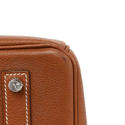 Hermes Natural Barenia Faubourg Birkin 35 Fauve 15 of 24