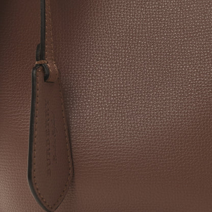 Burberry Haymarket Check Colours Small Lorne Bucket Crossbody Light Elderberry 9 of 11