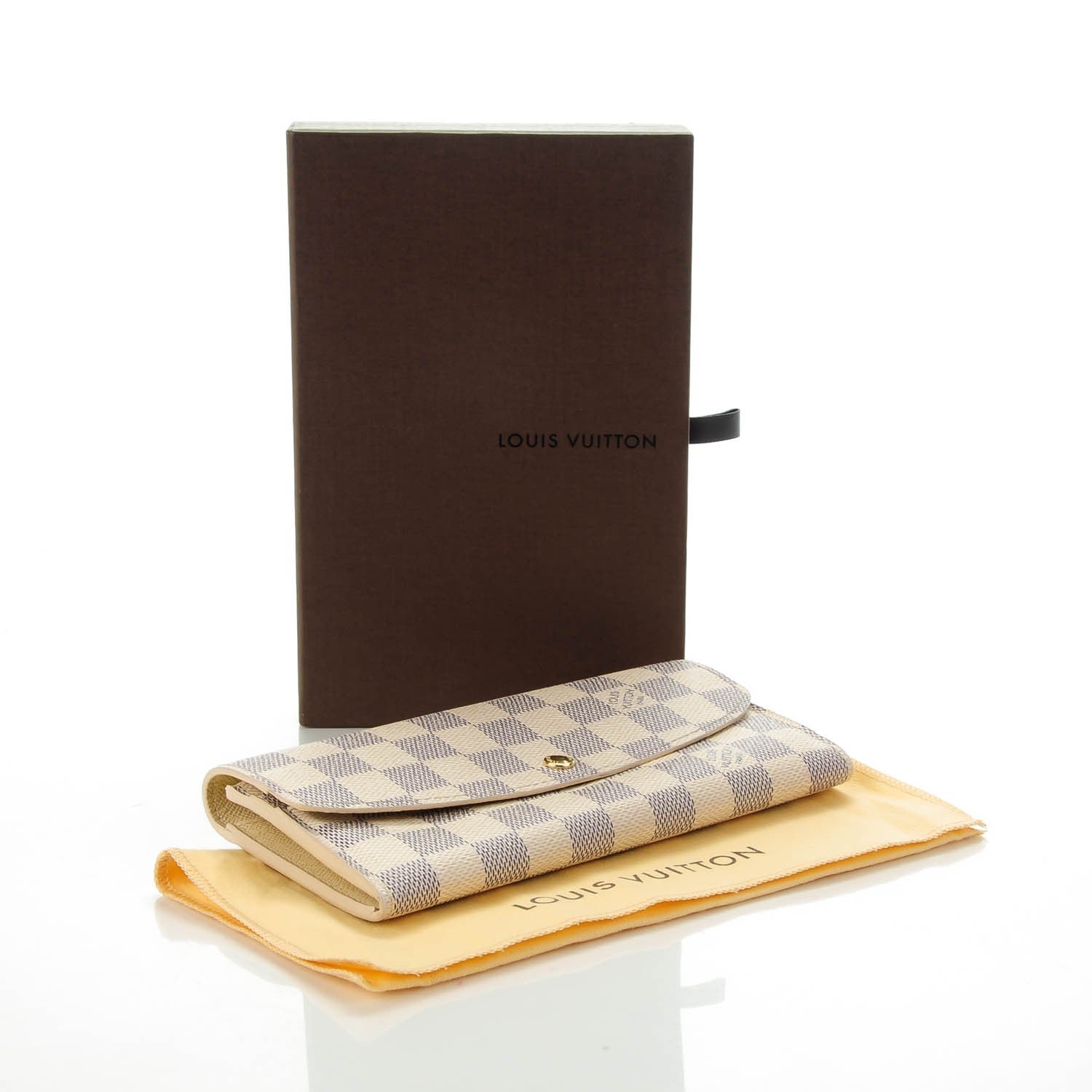 Louis Vuitton Damier Azur Emilie Wallet 4 of 6