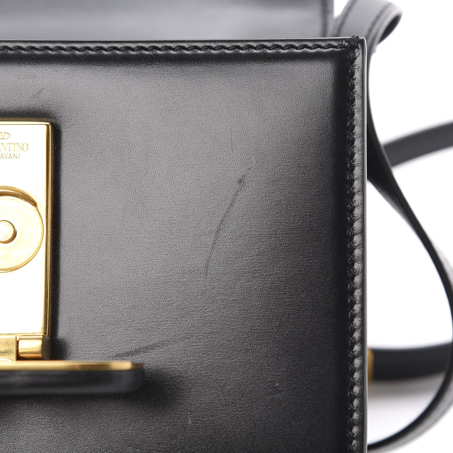 Valentino Garavani Smooth Calfskin Small VSling Shoulder Bag Black 15 of 15