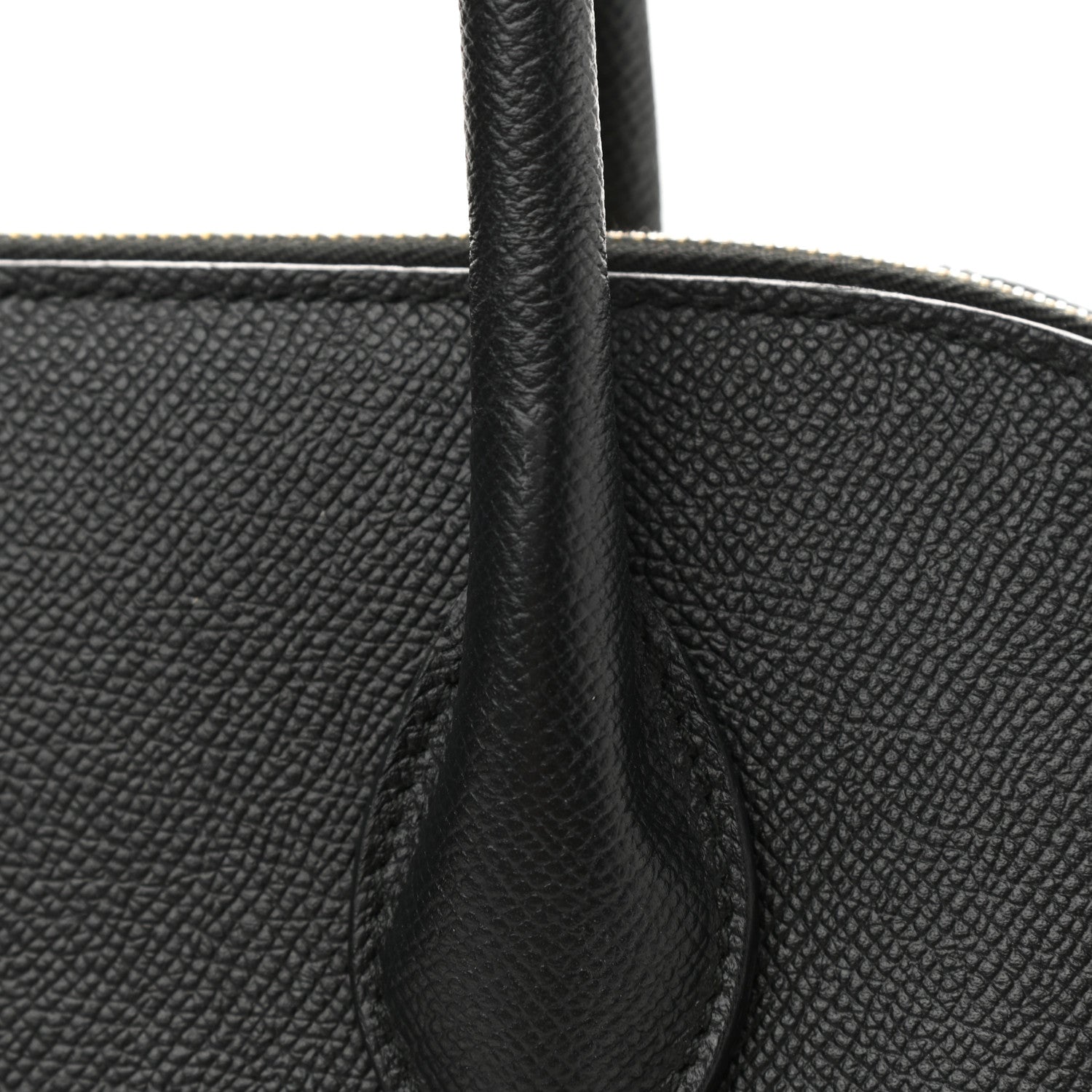 Balenciaga Signature Grained Calfskin Logo M Ville Top Handle Bag Black 12 of 14