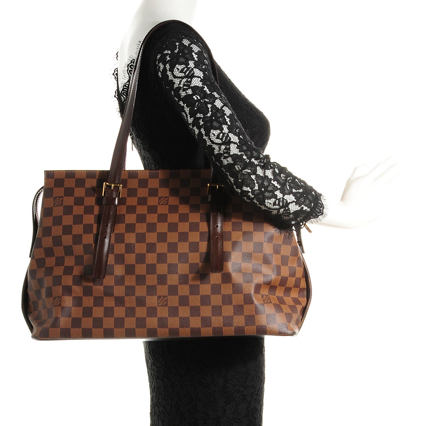 Damier Ebene Chelsea Tote