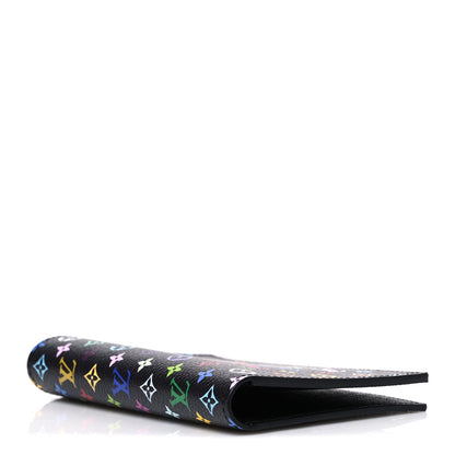 Louis Vuitton LV X TM Monogram Multicolor Passport Cover Black 4 of 6