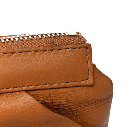 Bottega Veneta Nappa Maxi Blown Up Intrecciato Pouch Clutch Caramel 17 of 24