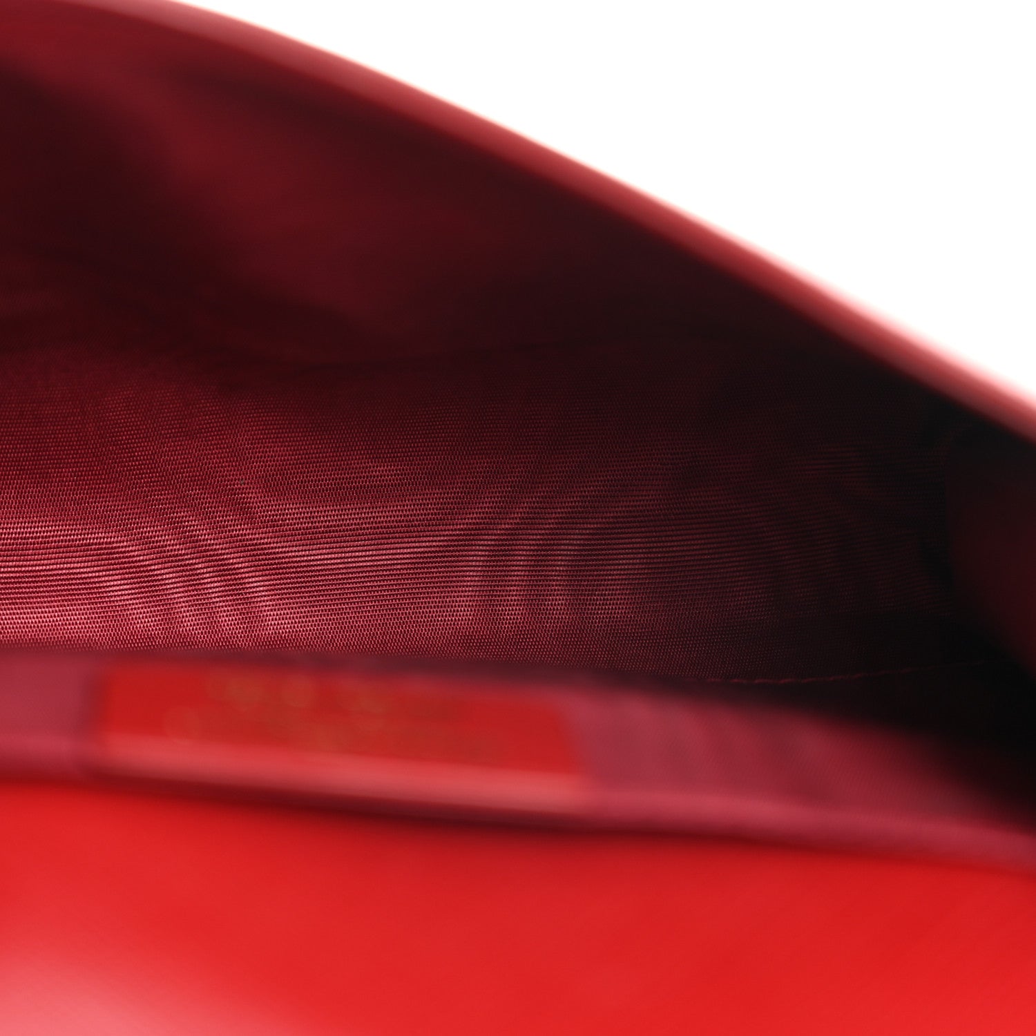 Salvatore Ferragamo Printed Calfskin  Mini Miss Vara Bow Chain Bag Rosso 5 of 11