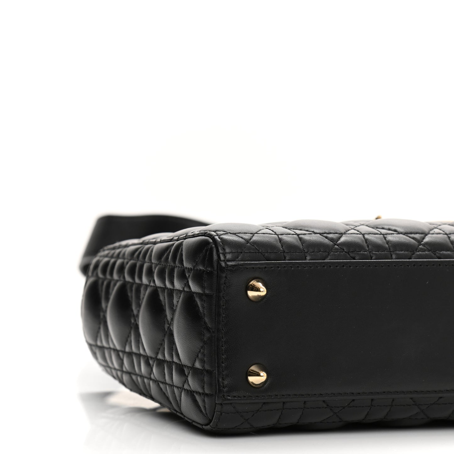 Lambskin Cannage Small My ABCDior Lady Dior Black