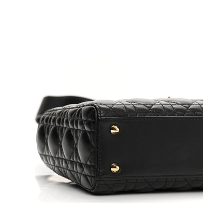 Christian Dior Lambskin Cannage Small My ABCDior Lady Dior Black 9 of 11