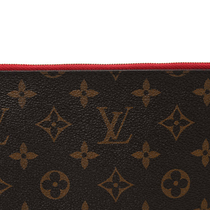 Louis Vuitton Monogram Neverfull MM GM Pochette Cherry 8 of 10
