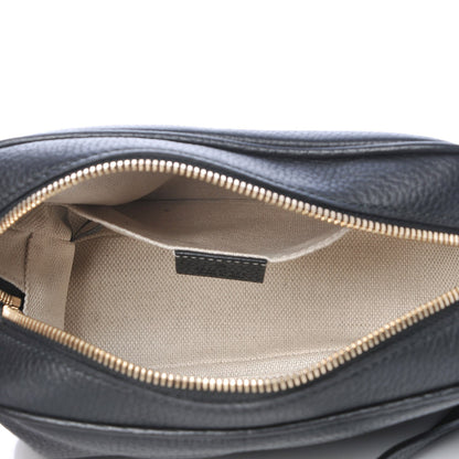 Gucci Pebbled Calfskin Small Soho Disco Bag Black 6 of 8