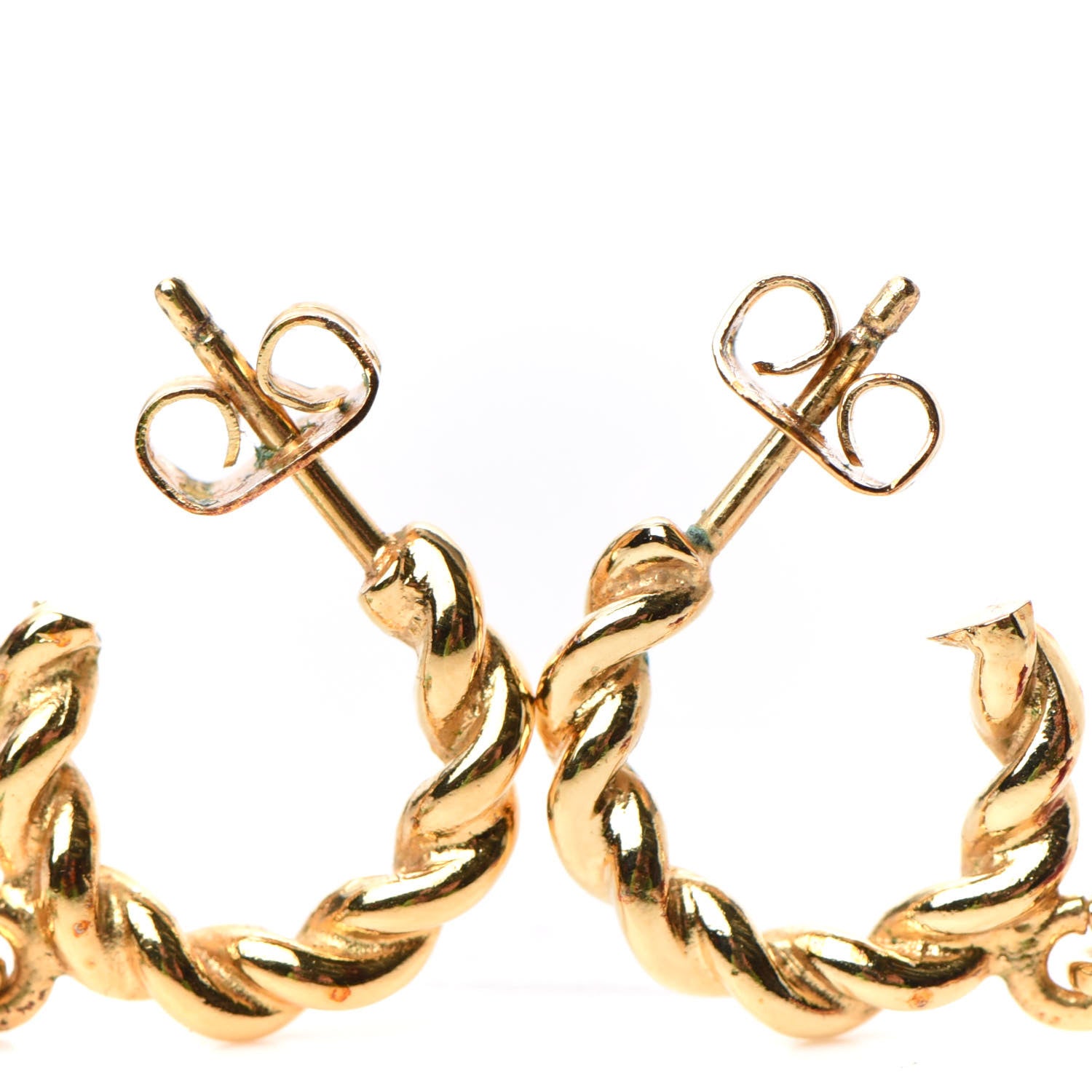 Louis Vuitton Sweet Monogram Earrings Gold 3 of 3