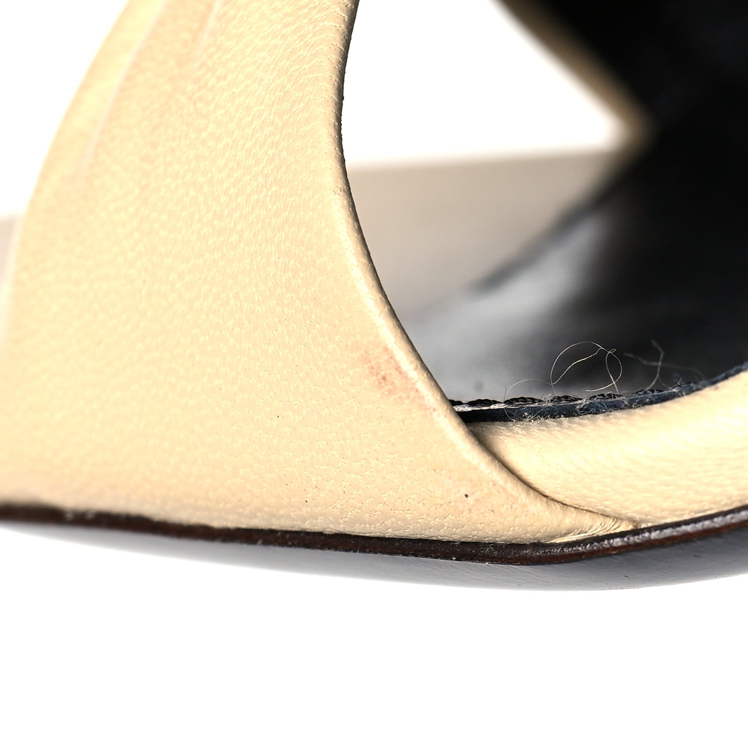 Saint Laurent Lambskin Bianca Mules 40 Beige 10 of 10