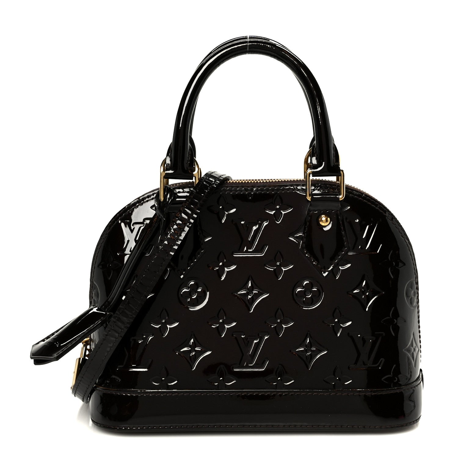 Louis Vuitton Vernis Alma BB Amarante 1 of 12