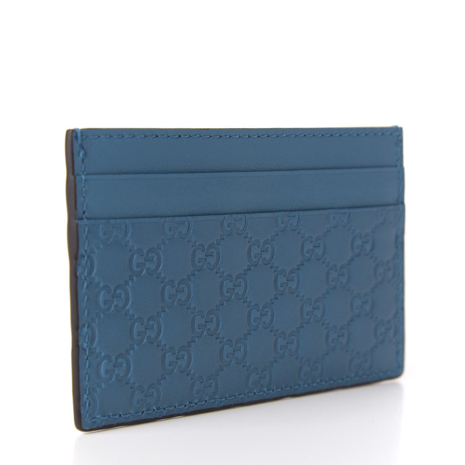 Gucci Microguccissima Card Holder Deep Cobalt 3 of 6