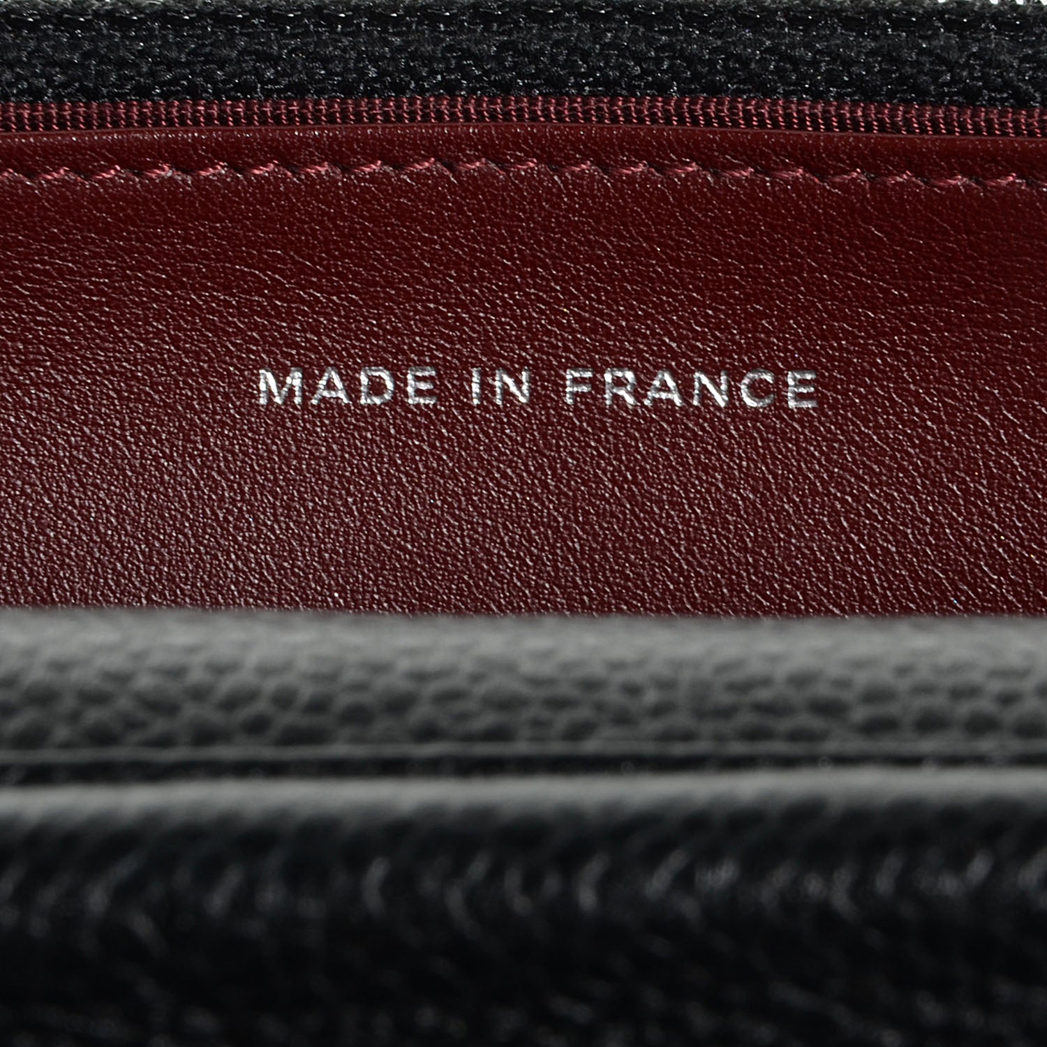 Chanel Caviar Quilted Wallet On Chain WOC Black 7 of 9