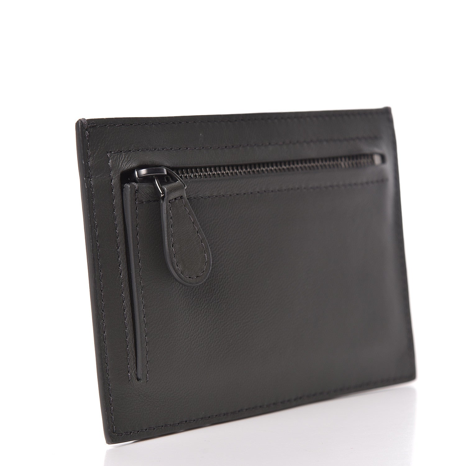 Bottega Veneta Nappa Intrecciato Card Case Light Graphite 3 of 8