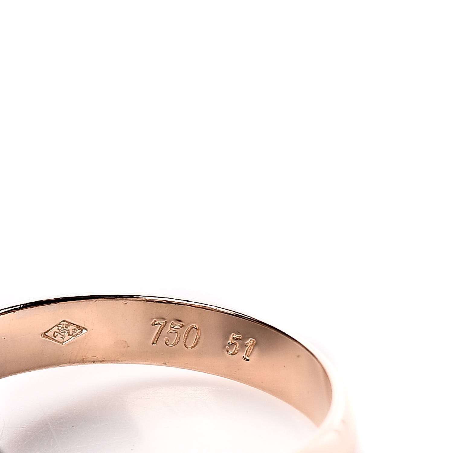 Cartier 18K Pink Yellow White Gold Classic Les Must De Trinity Ring 51 5.75 4 of 5