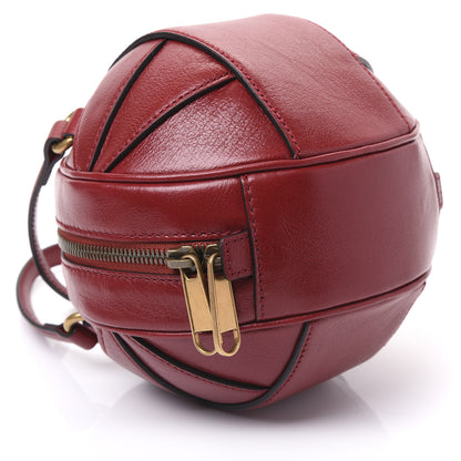 Gucci Piuma Lux Energy Mini Tifosa Basketball Shaped Shoulder Bag Romantic Cerise 5 of 9