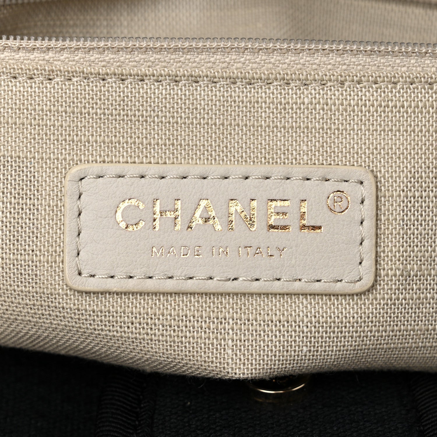 Chanel Mixed Fibers Small Deauville Tote Black 7 of 12