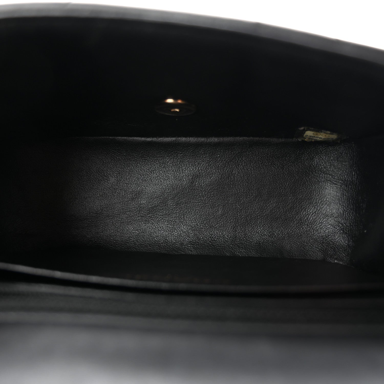 Chanel Lambskin Chevron Quilted Mini Square Flap Black 5 of 10