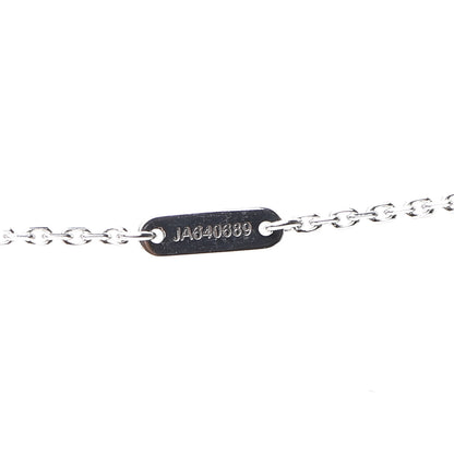 Van Cleef & Arpels 18K White Gold Diamond Sweet Alhambra Pendant Necklace 5 of 6