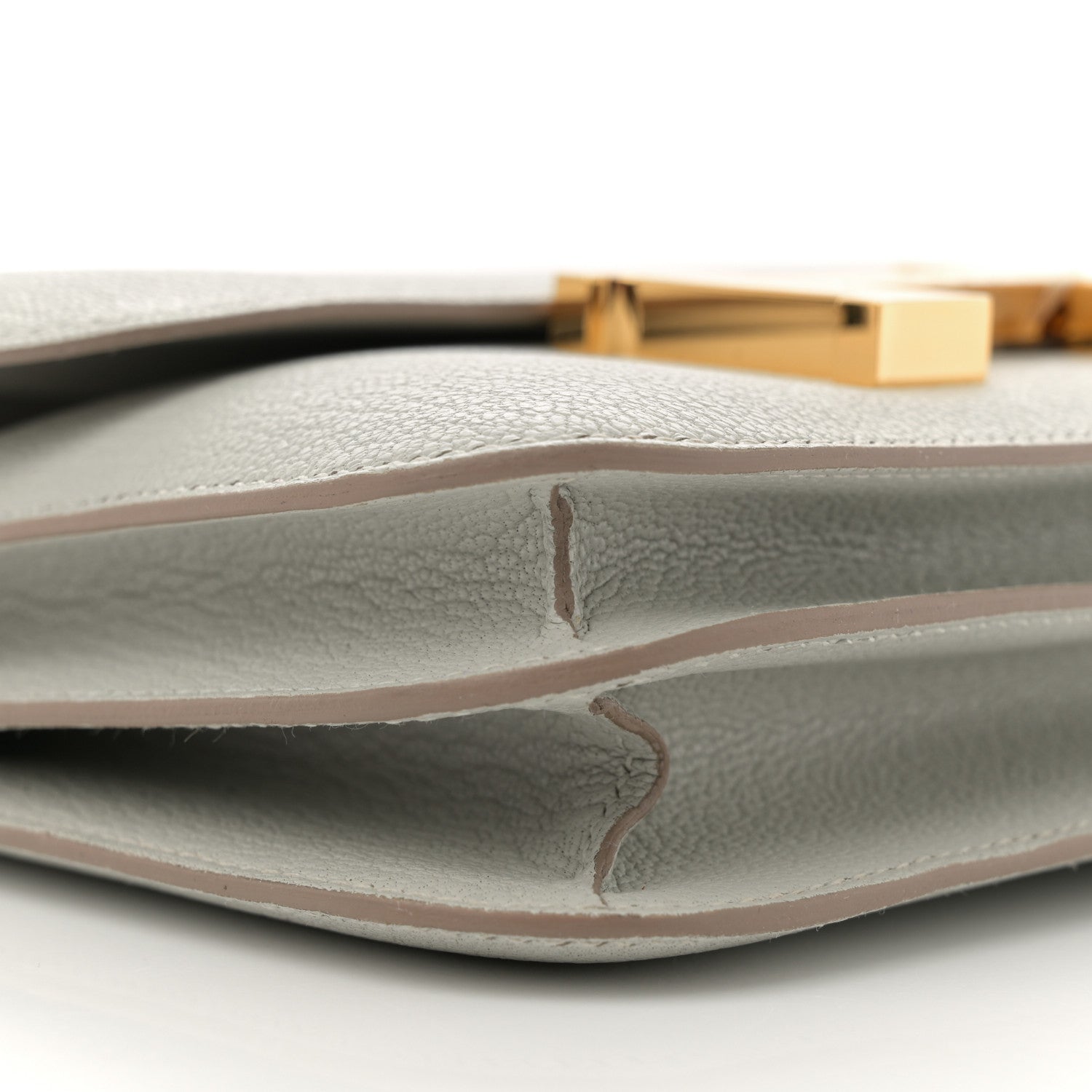 Hermes Chevre Mysore Constance 18 Gris Perle 1729501 – FASHIONPHILE