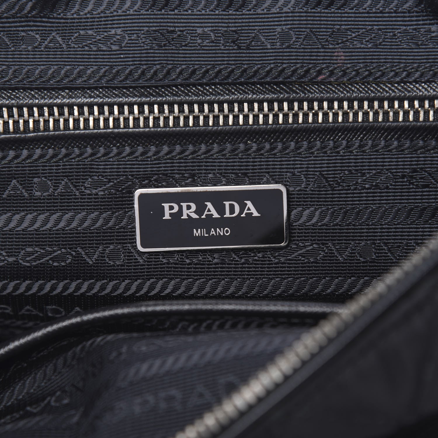Prada Nylon Tessuto Impuntu Quilted Flap Black 5 of 9