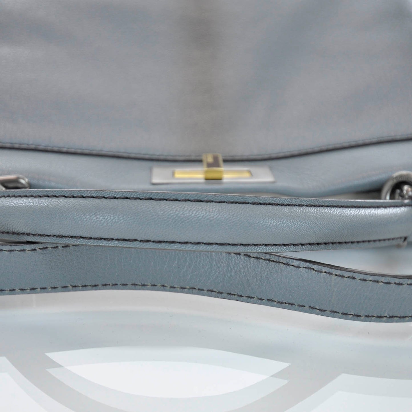 Goatskin Python Large Peekaboo Iconic Satchel