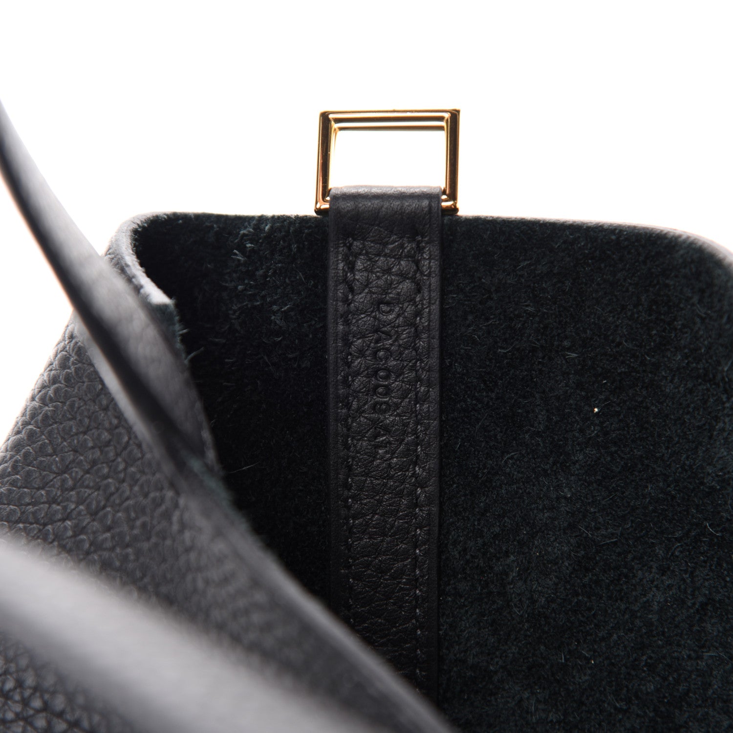 Hermes Taurillon Clemence Picotin Lock 22 MM Black 8 of 10