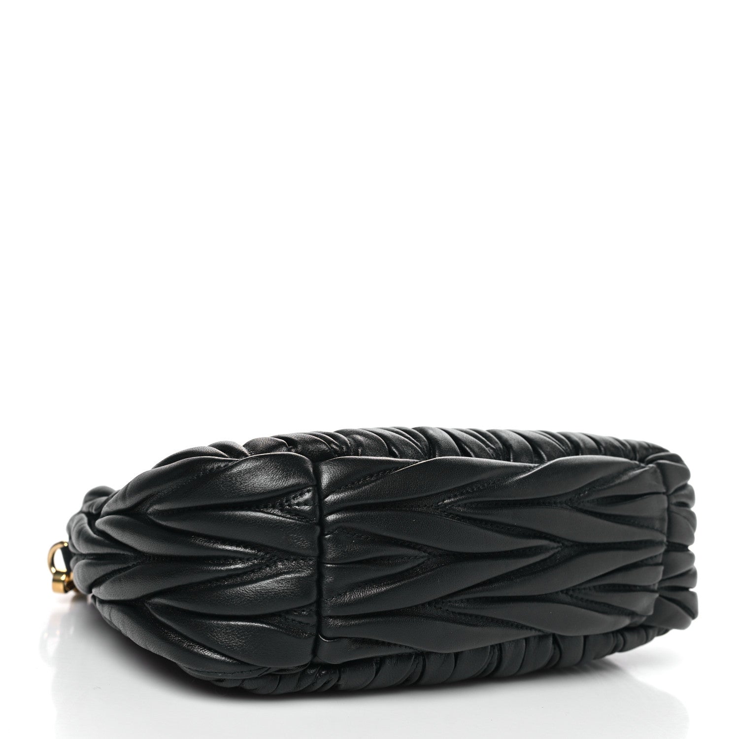 Miu Miu Nappa Matelasse Small Wander Hobo Black 4 of 10