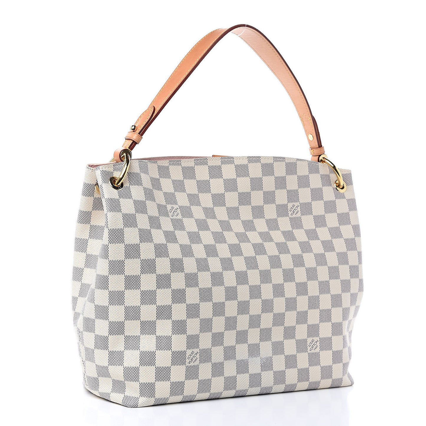 Damier Azur Graceful PM Rose Ballerine