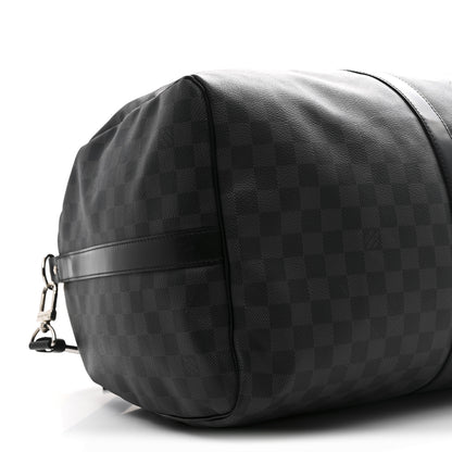 Louis Vuitton Damier Graphite Keepall Bandouliere 55 8 of 10