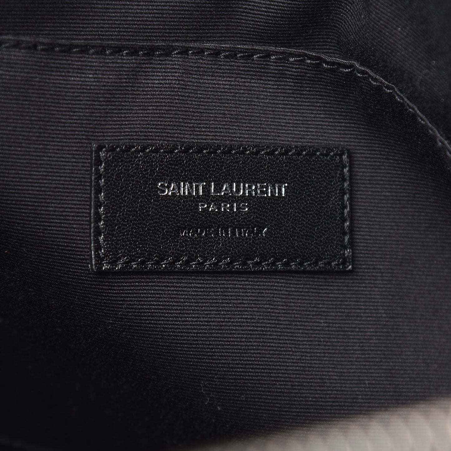 Calfskin Bold Briefcase Black