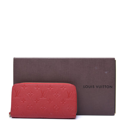 Louis Vuitton Empreinte Zippy Wallet Cherry 12 of 12