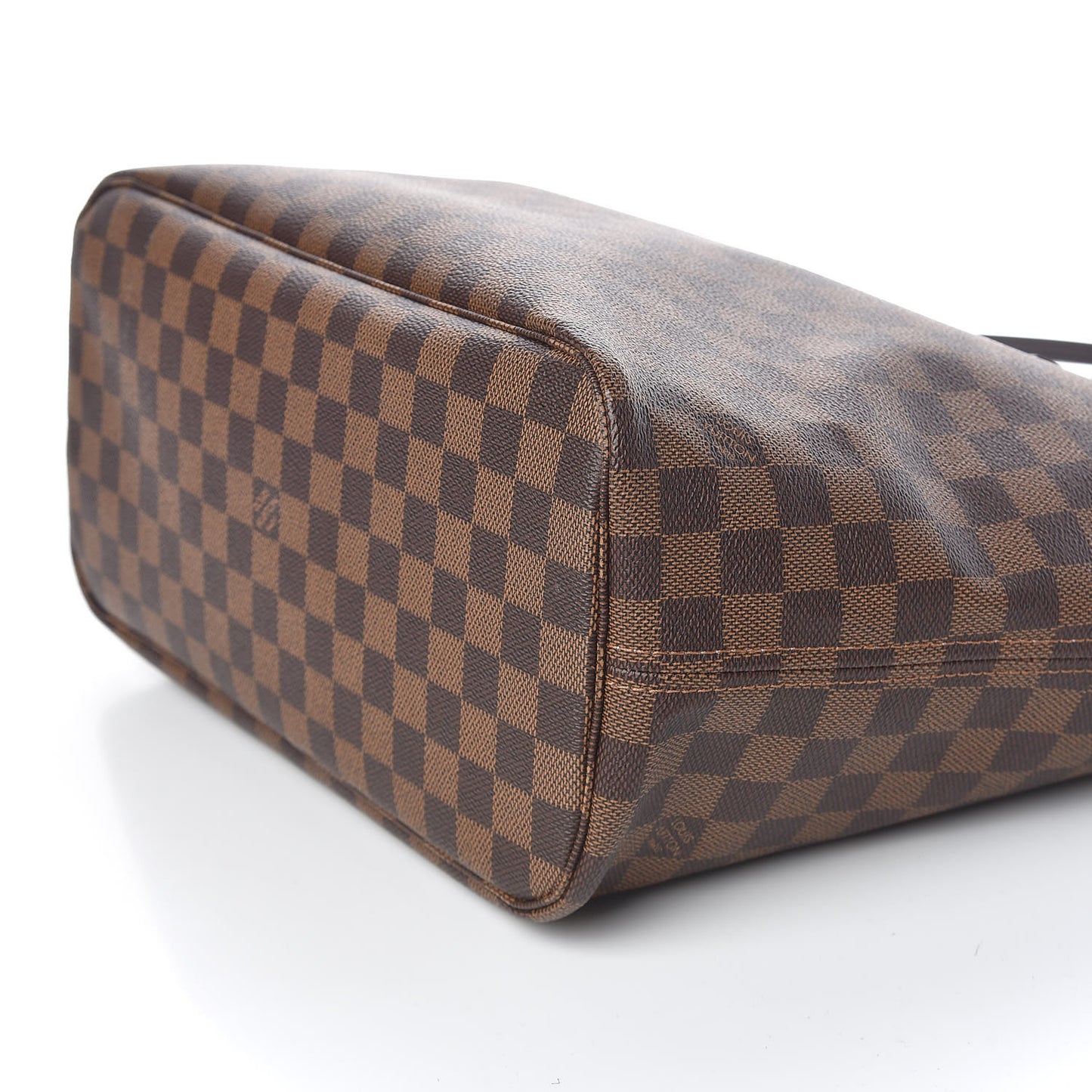 Damier Ebene Neo Neverfull MM Rose Ballerine