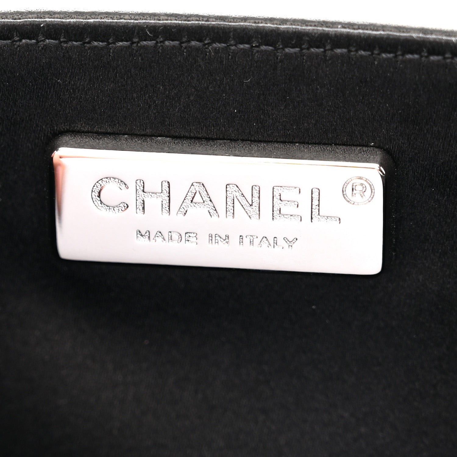 Chanel Lambskin Studded Medium Metal Beauty Flap Black 6 of 11