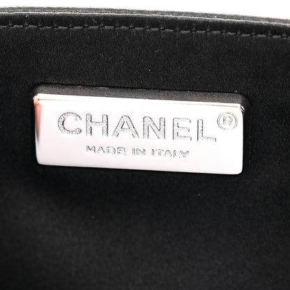 Chanel Lambskin Studded Medium Metal Beauty Flap Black 6 of 11
