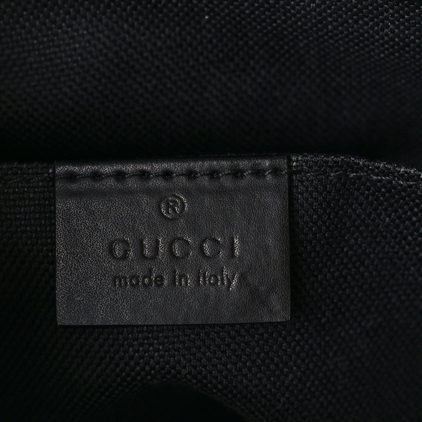 GG Supreme Monogram Web Small Flat Messenger Bag Black Grey