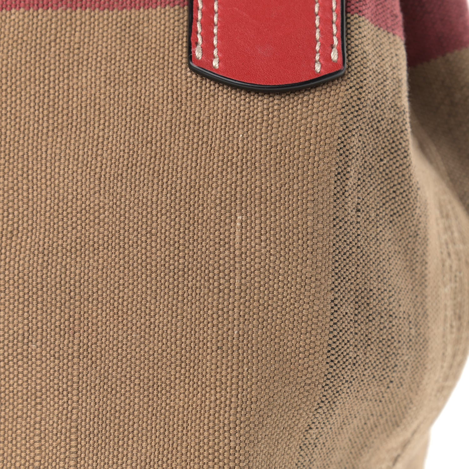 Burberry Canvas Mega Check Medium Maidstone Cadmium Red 15 of 15
