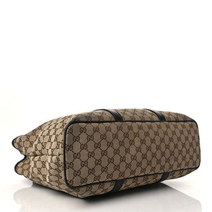 Gucci GG Monogram Large Joy Tote Bag Dark Brown 5 of 13