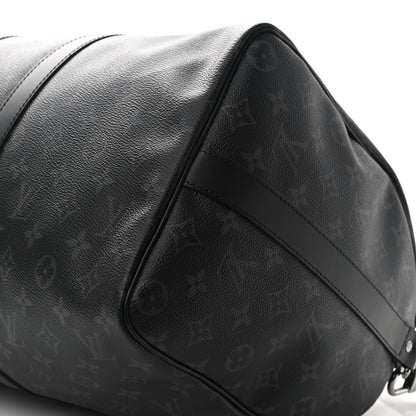 Louis Vuitton Monogram Eclipse Keepall Bandouliere 45 10 of 10