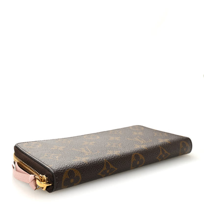 Louis Vuitton Monogram Clemence Wallet Rose Ballerine 4 of 7