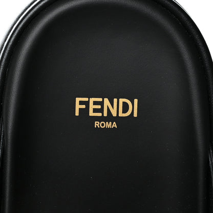Fendi Vitello Womens Fendigraphy Slide Sandals 40 Black 6 of 10