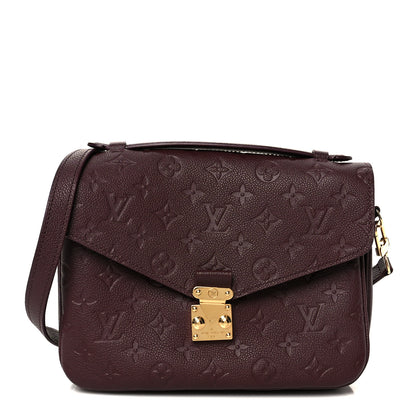 Louis Vuitton Empreinte Pochette Metis Wine 1 of 11