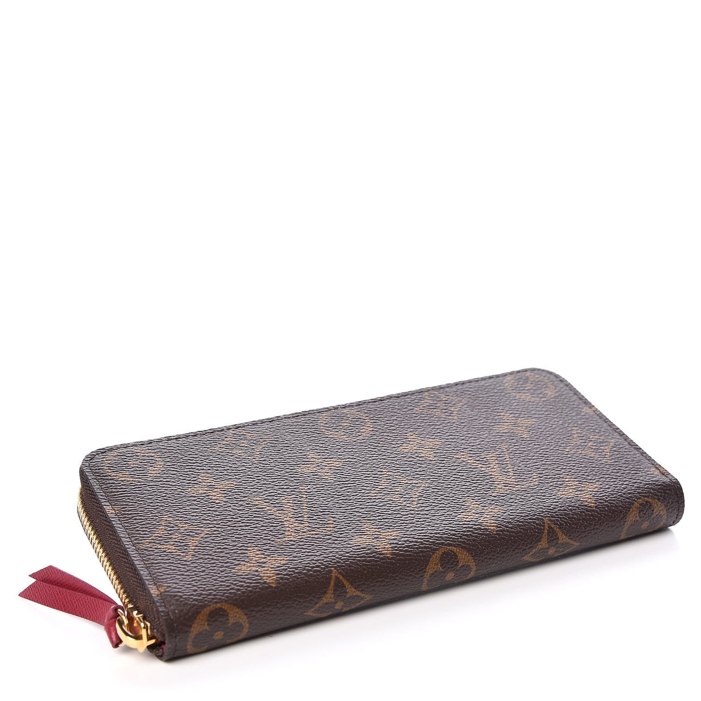 Monogram Clemence Wallet Fuchsia