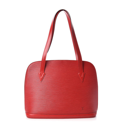 Louis Vuitton Epi Lussac Castillan Red 1 of 8